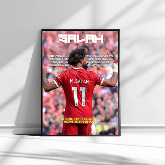 AFFICHE SALAH (CADRE INCLUS)